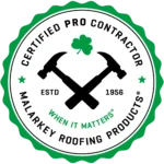 Certified Malarkey Pro Contractor
